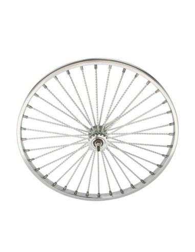 26 Steel Coaster Twisted 36 Spoke 8gChrome 3/8...